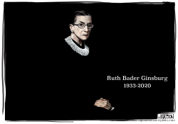 RUTH BADER GINSBURG by R.J. Matson