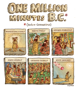 ONE MILLION B.C. by Peter Kuper