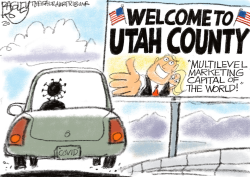LOCAL: VIRAL SPREAD by Pat Bagley