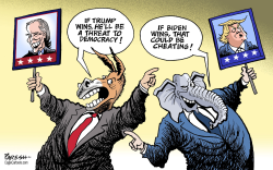 US POLL CAMPAIGN by Paresh Nath