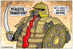PEACEFUL TRANSITION by Monte Wolverton