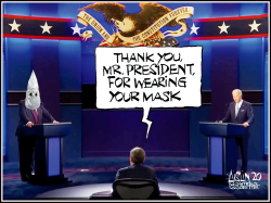 FIRST PRESIDENTIAL DEBATE by Terry Mosher