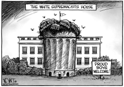 White Supremacists House by Christopher Weyant