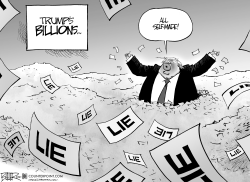 Trump's Billions by Nate Beeler