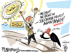 RECORD BREAKING  FUTURE by David Fitzsimmons