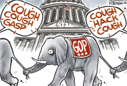REPUBLICANS AND COVID by Jeff Koterba