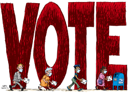VOTE by Daryl Cagle
