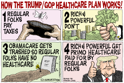 GOP / TRUMP HEALTH PLAN by Monte Wolverton
