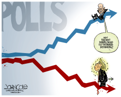 TRUMP AND BIDEN POLLING by John Cole