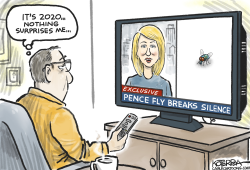 2020 AND THE PENCE FLY by Jeff Koterba