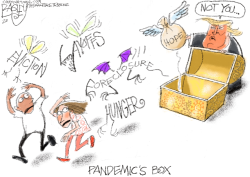 PANDEMIC’S BOX by Pat Bagley