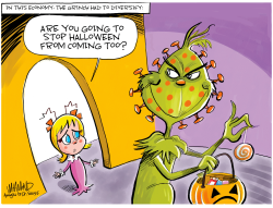 THE GRINCH WHO STOLE HALLOWEEN by Dave Whamond