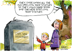 SITE OF NEW CIVIL WAR MONUMENT by Dave Whamond