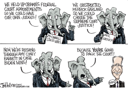 PACKING THE COURT by Joe Heller