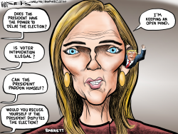AMY CONEY BARRETT by Kevin Siers