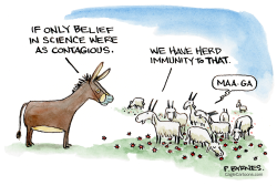 HERD IMMUNITY—TO SCIENCE by Pat Byrnes