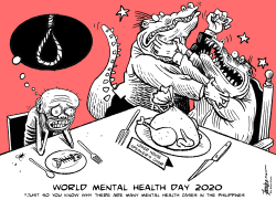 MENTAL HEALTH DAY 2020 PHILIPPINES by Manny Francisco
