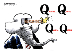 Q ANON AND REPUBLICANS by Jimmy Margulies