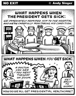 PRESIDENTIAL HEALTHCARE by Andy Singer