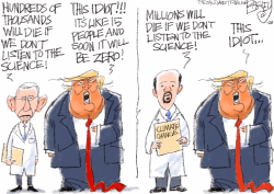LISTEN TO SCIENCE by Pat Bagley