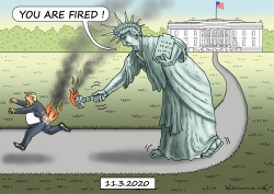 YOU ARE FIRED by Marian Kamensky