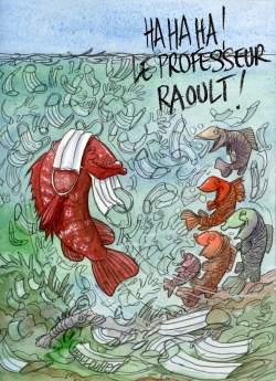 PROFESSOR RAOULT by Pierre Ballouhey