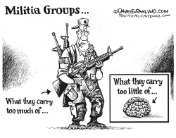  Militia Groups by Dave Granlund