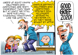 GOOD GRIEF, 2020!  by Dave Whamond
