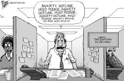 Anxiety Hotline by Bruce Plante