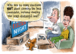 ELECTION NIGHT by Guy Parsons