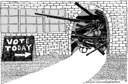 The Vote Militia by Randall Enos