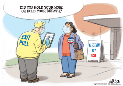 EXIT POLL QUESTION by R.J. Matson