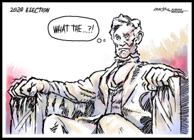 2020 ELECTION LINCOLN by J.D. Crowe