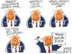 PANTS ON FIRE by Pat Bagley