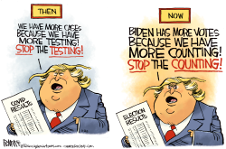 STOP THE COUNTING by Rick McKee