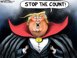 STOP THE COUNT by Kevin Siers