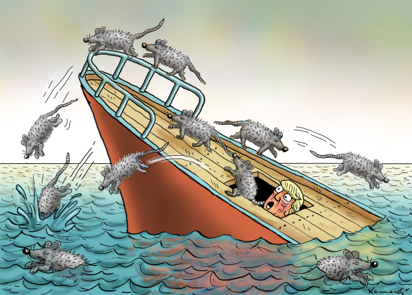 Funny Sinking Ship Cartoon.