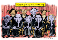 SCOTUS WAIT TO VOTE FOR PRESIDENT  by Daryl Cagle
