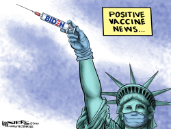 GOOD VACCINE NEWS by Kevin Siers