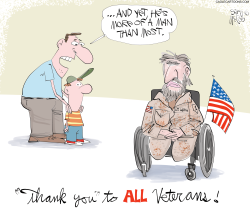 VETERAN THANKS AND RESPECT by Gary McCoy