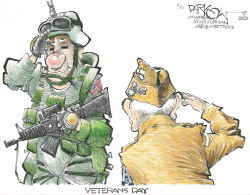 Veterans Day by John Darkow