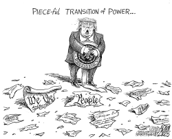 Transition of power by Adam Zyglis