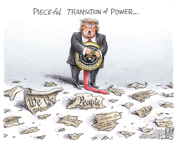 Transition of power by Adam Zyglis