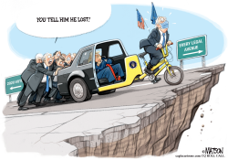 REPUBLICANS ENABLE TRUMP VICTORY PARADE by R.J. Matson