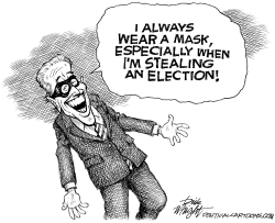 JOE STEALS THE ELECTION by Dick Wright