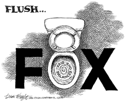FOX NEWS FLUSH by Dick Wright