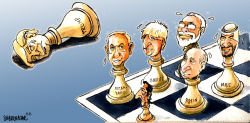 US ELECTIONS AND DOMINO EFFECT by Sabir Nazar