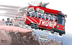 TRUMP NOT FOR DEFEAT by Paresh Nath