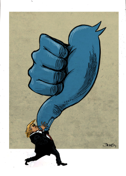 Twitter vs. Trump by Dario Castillejos