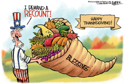 THANKSGIVING DAY by Rick McKee